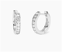 Orecchini Mabina in Argento Diamante Lab Grown 563989